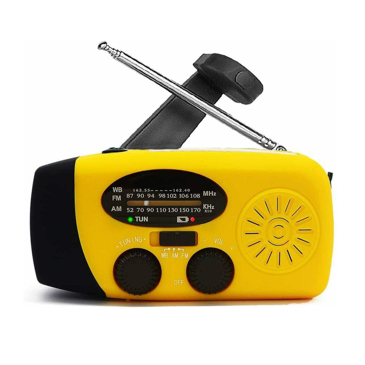 SafeGuard Portable Solar Emergency Radio – Disaster Prevention Power Generator