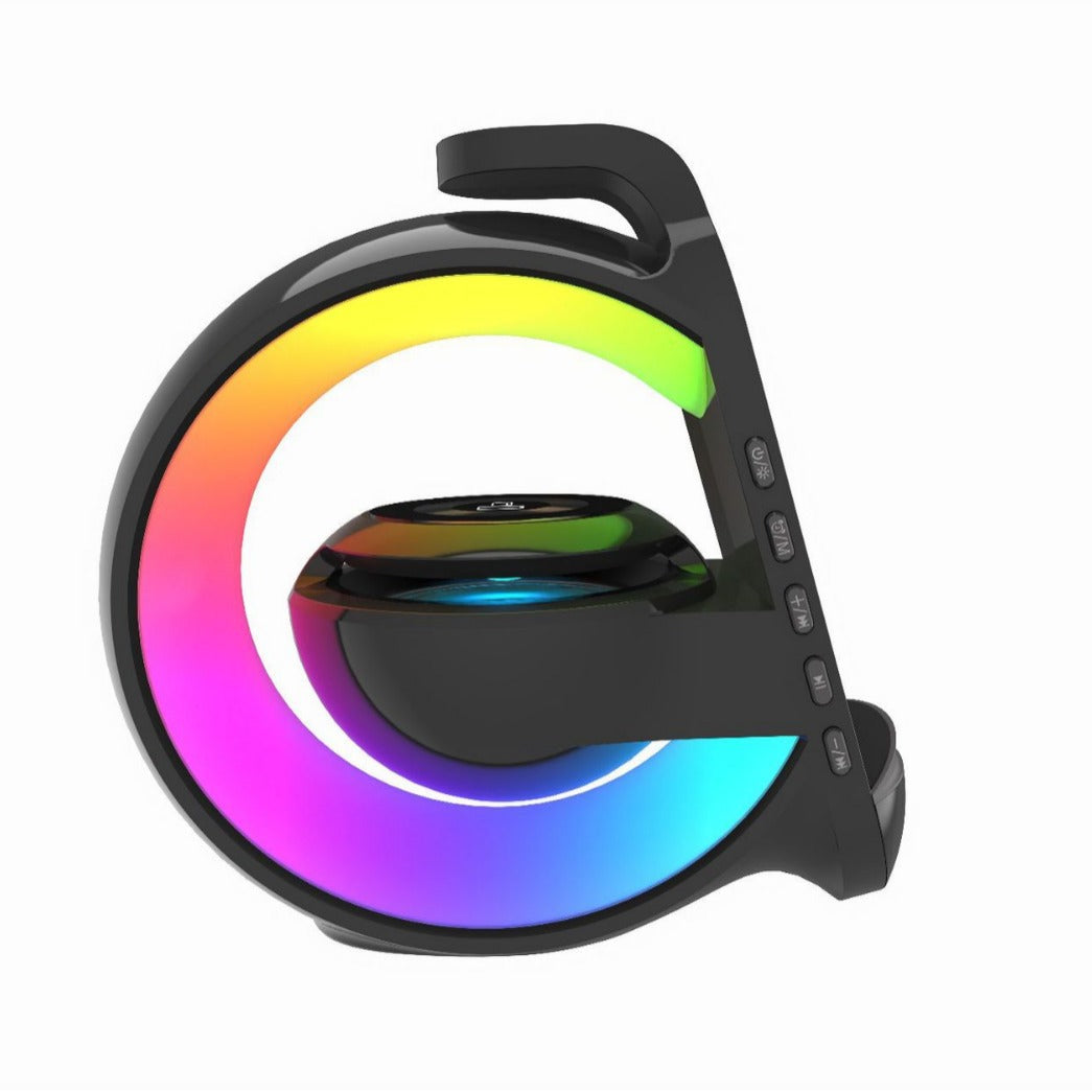 Six-in-One Bluetooth Speaker with Ambient Light and Charging