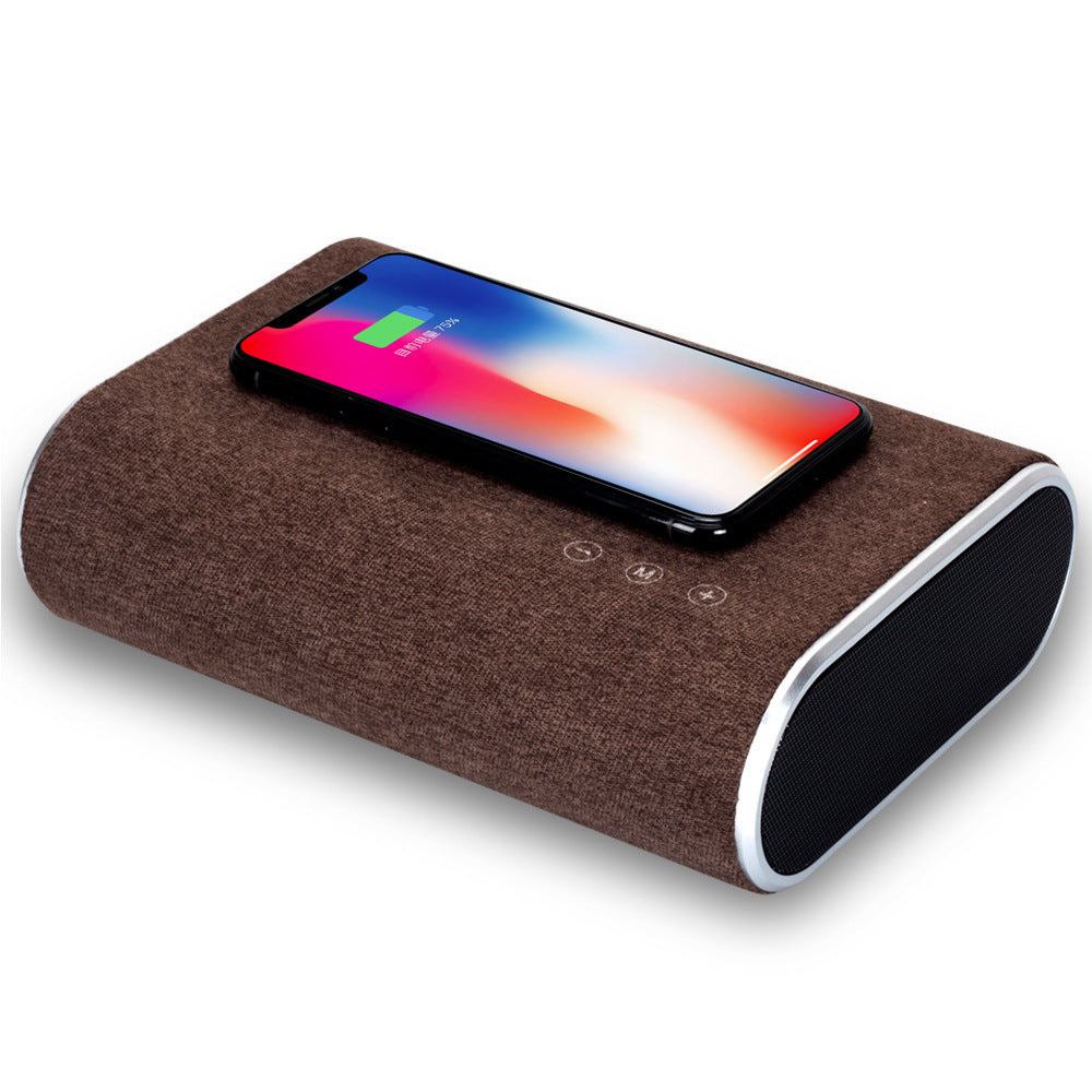 Wireless Charging Speaker with Dual Audio Design