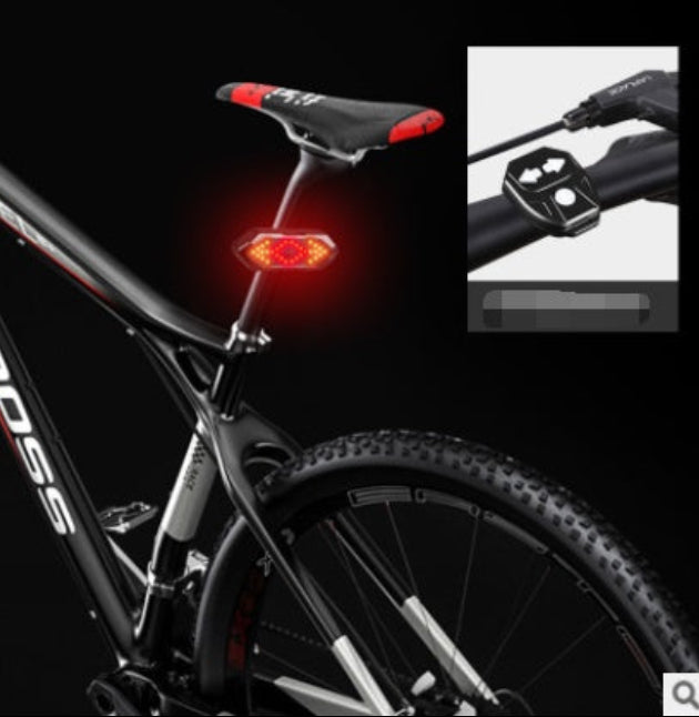 Remote Control Bicycle Turn Signal Tail Light for Safer Riding