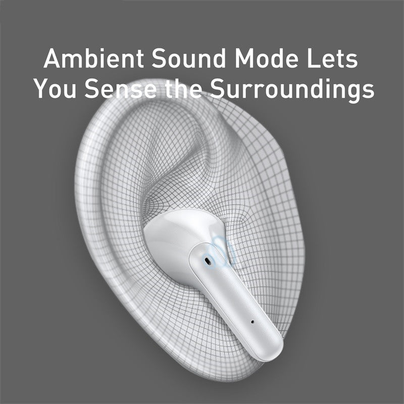 Dual-Mode Noise-Cancelling Bluetooth Earphones
