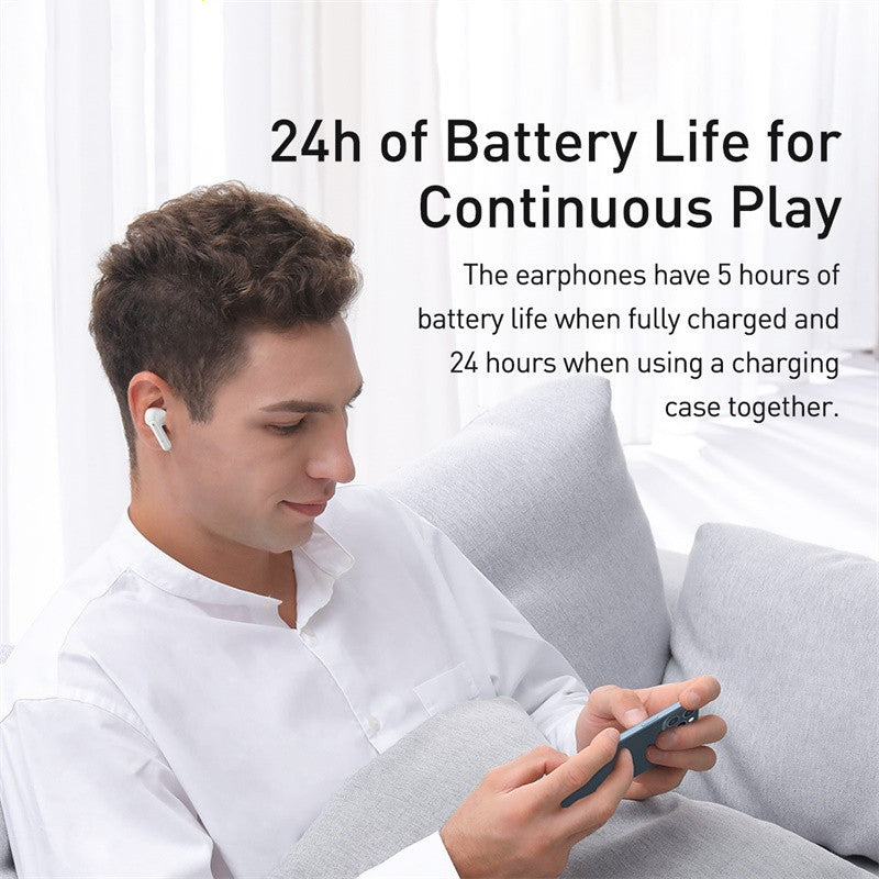 Dual-Mode Noise-Cancelling Bluetooth Earphones