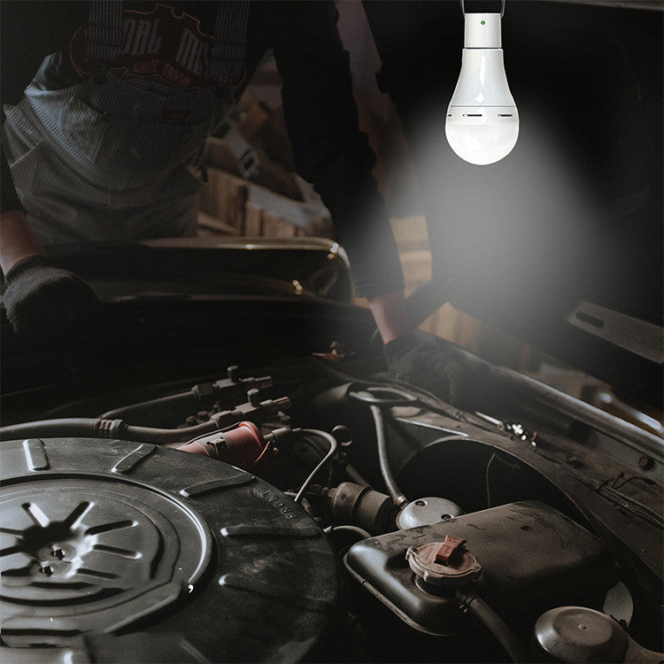 Solar Rechargeable Emergency LED Bulb