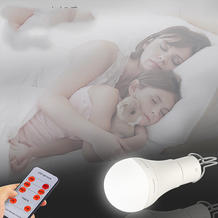 Solar Rechargeable Emergency LED Bulb