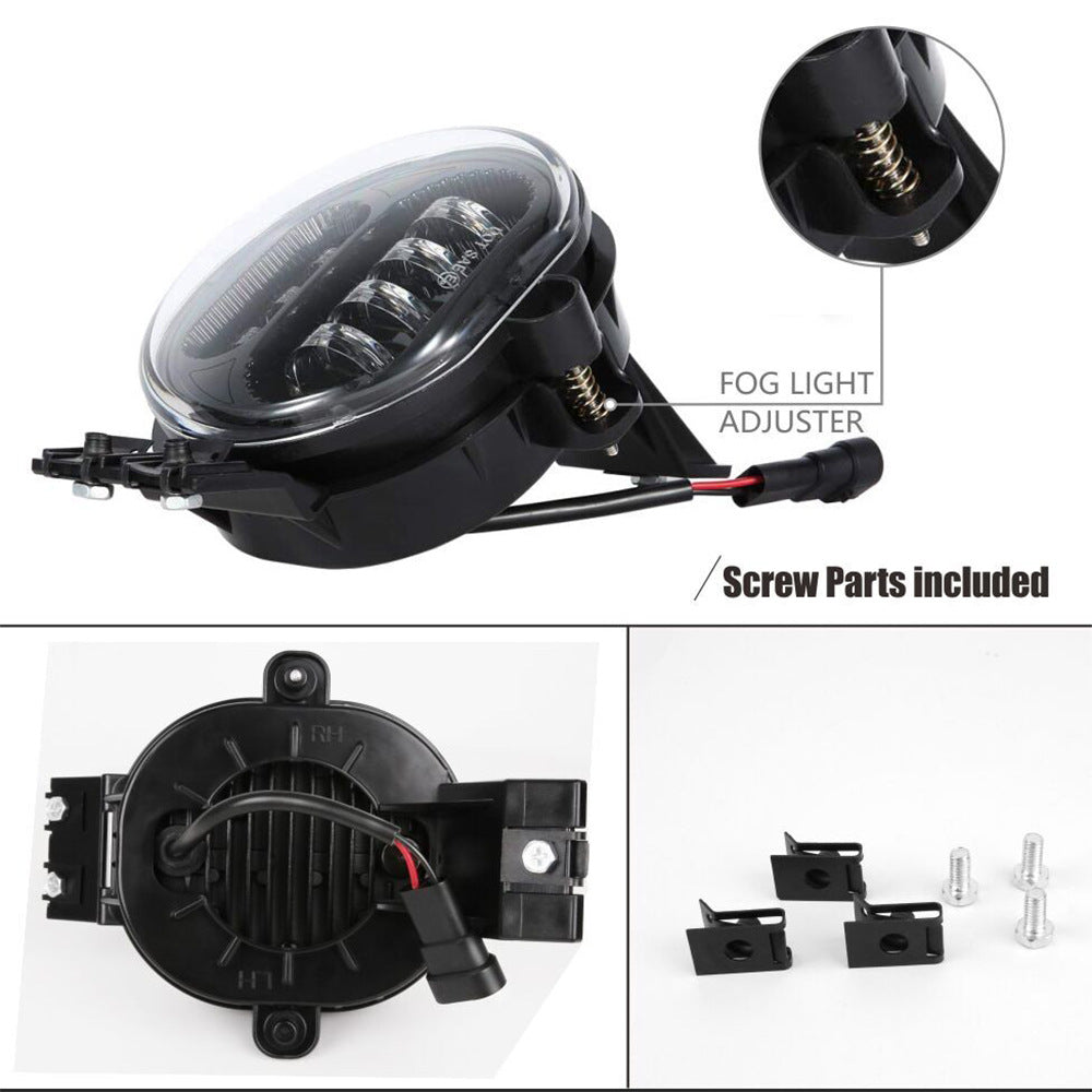 Dodge Ram LED Fog Lights – High-Brightness 63W All-Weather Fog Lamps