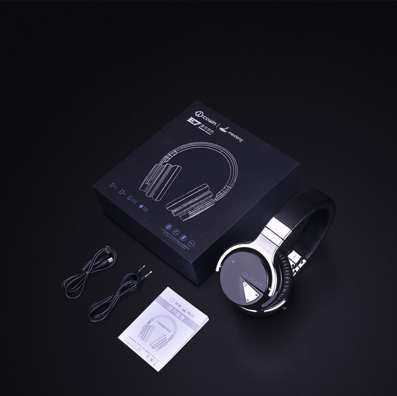 Adjustable Bluetooth Headset with Rotating Earcups