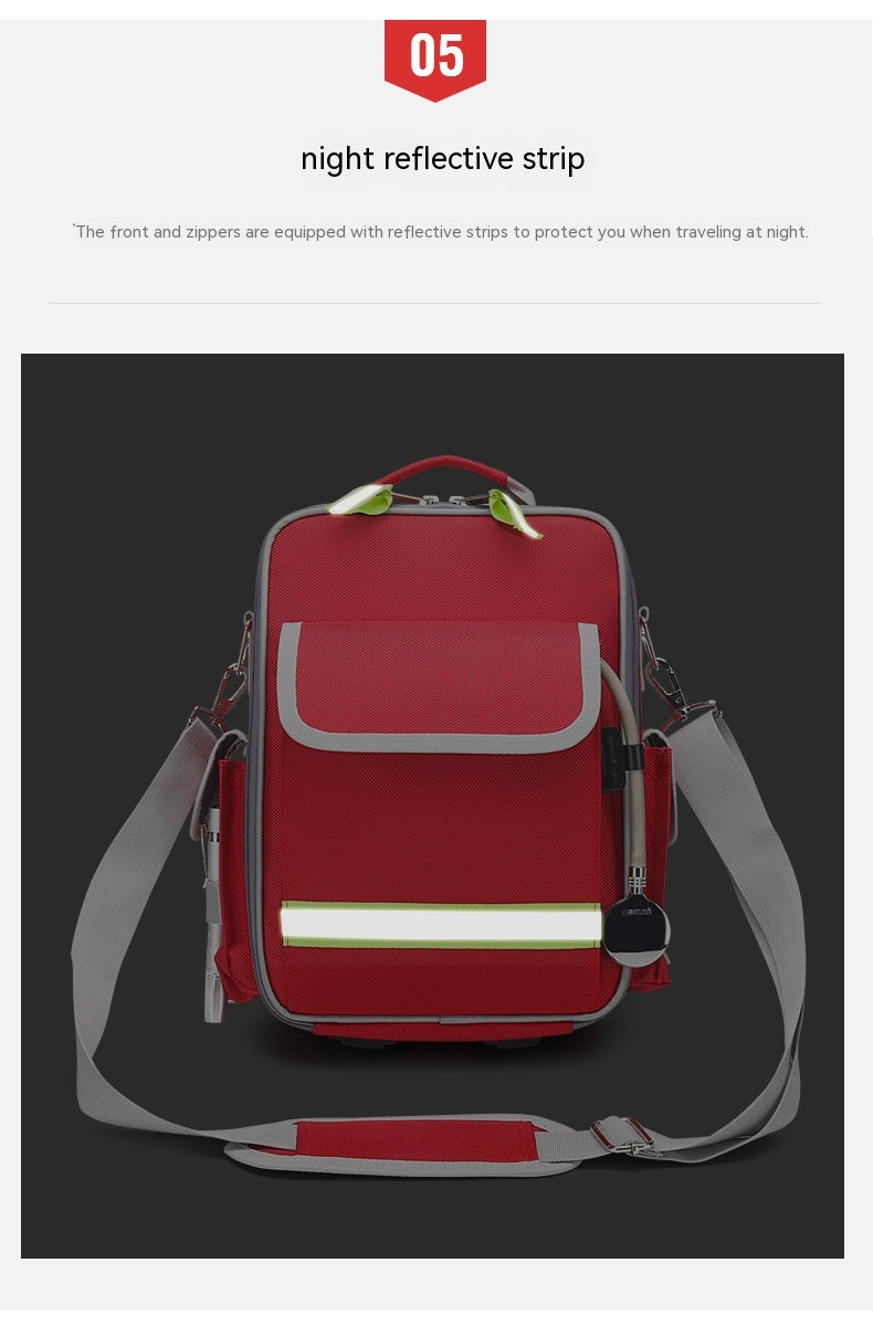 SafeCarry Emergency Medicine Bag – Portable Fireproof & Waterproof Family Kit