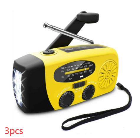 SafeGuard Portable Solar Emergency Radio – Disaster Prevention Power Generator