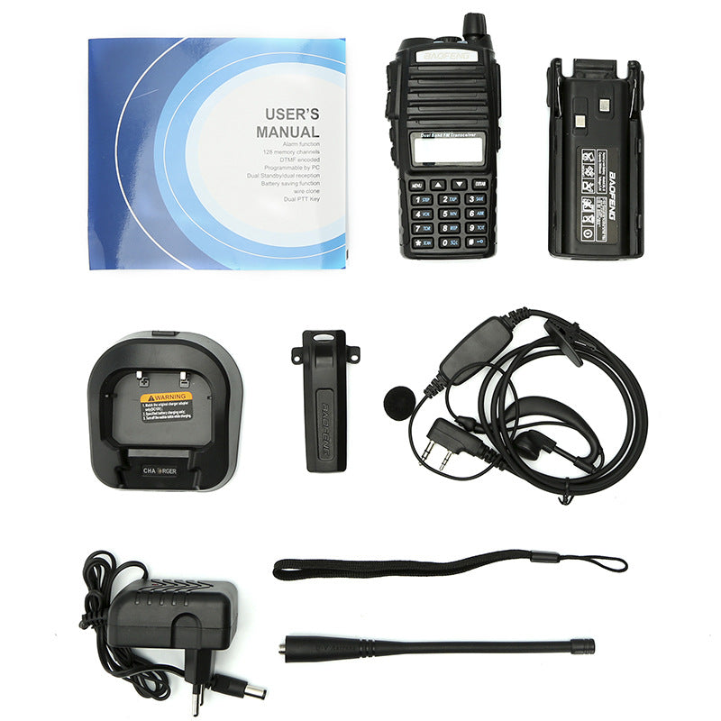 PowerReach Handheld Two-Way Radio with Extended Battery for Outdoor Use