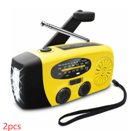SafeGuard Portable Solar Emergency Radio – Disaster Prevention Power Generator