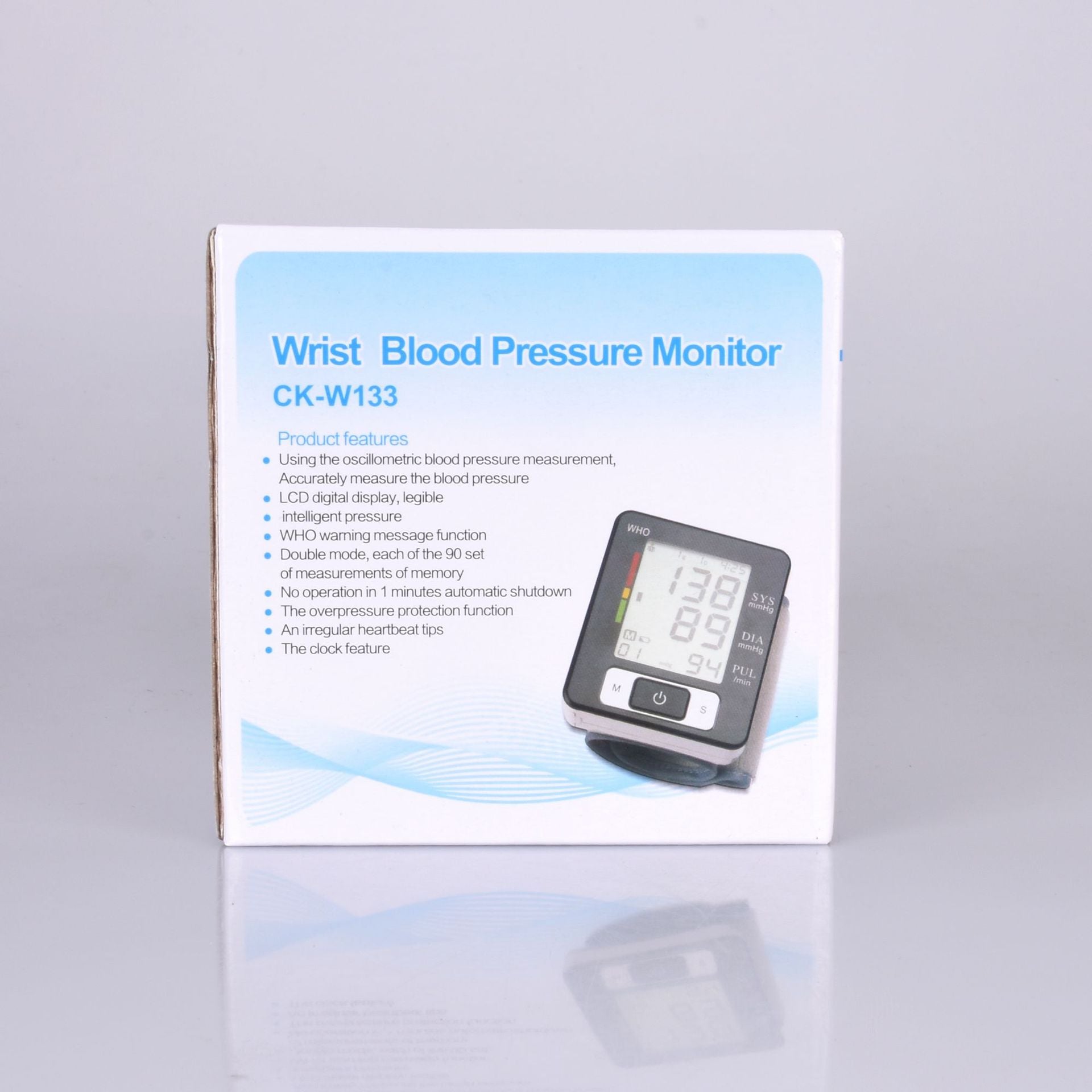 CompactEase Household Wrist Blood Pressure Monitor