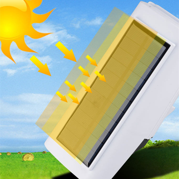 Solar Simulation Surveillance Wall Light with Remote