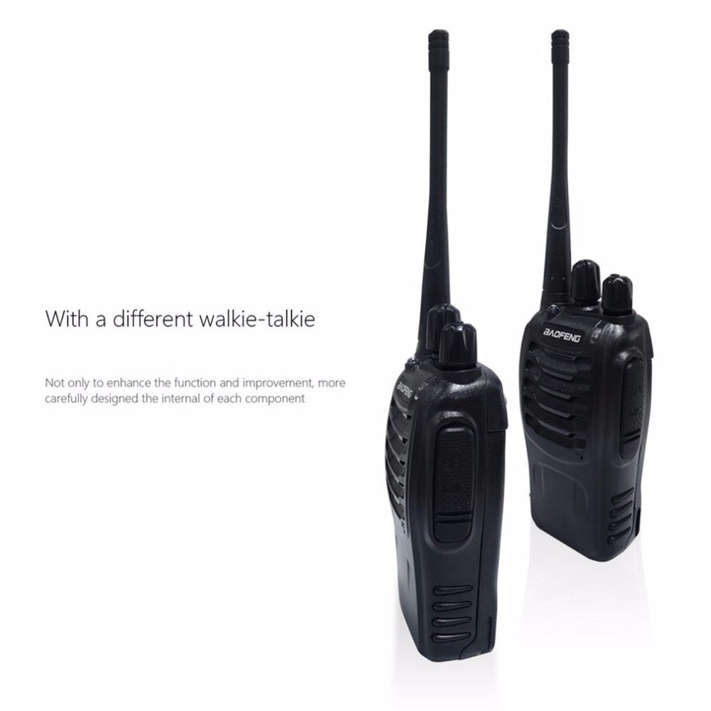 FamilyLink Rechargeable Two-Way Walkie-Talkie Gift Set for Outdoor Use