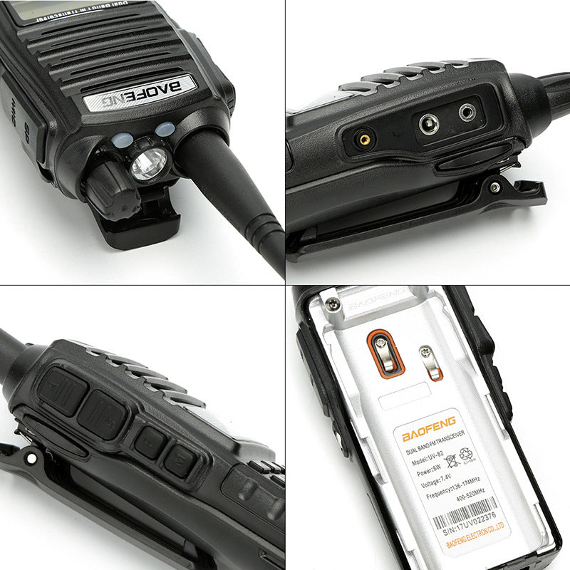 PowerReach Handheld Two-Way Radio with Extended Battery for Outdoor Use