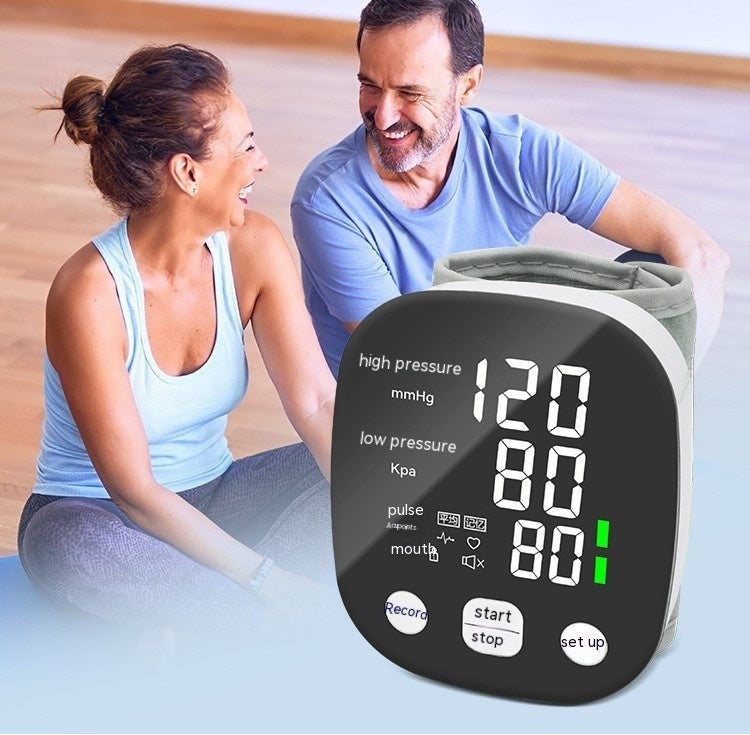 SmartCheck Wrist Electronic Blood Pressure Monitor