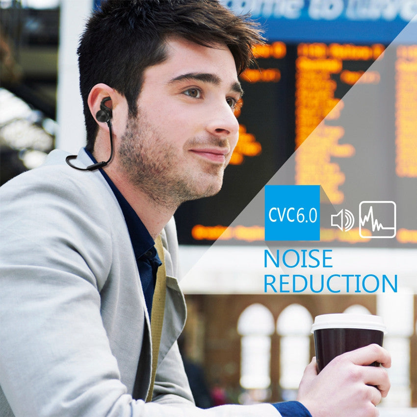 Magnetic In-Ear Bluetooth Earbuds with Hands-Free Mic