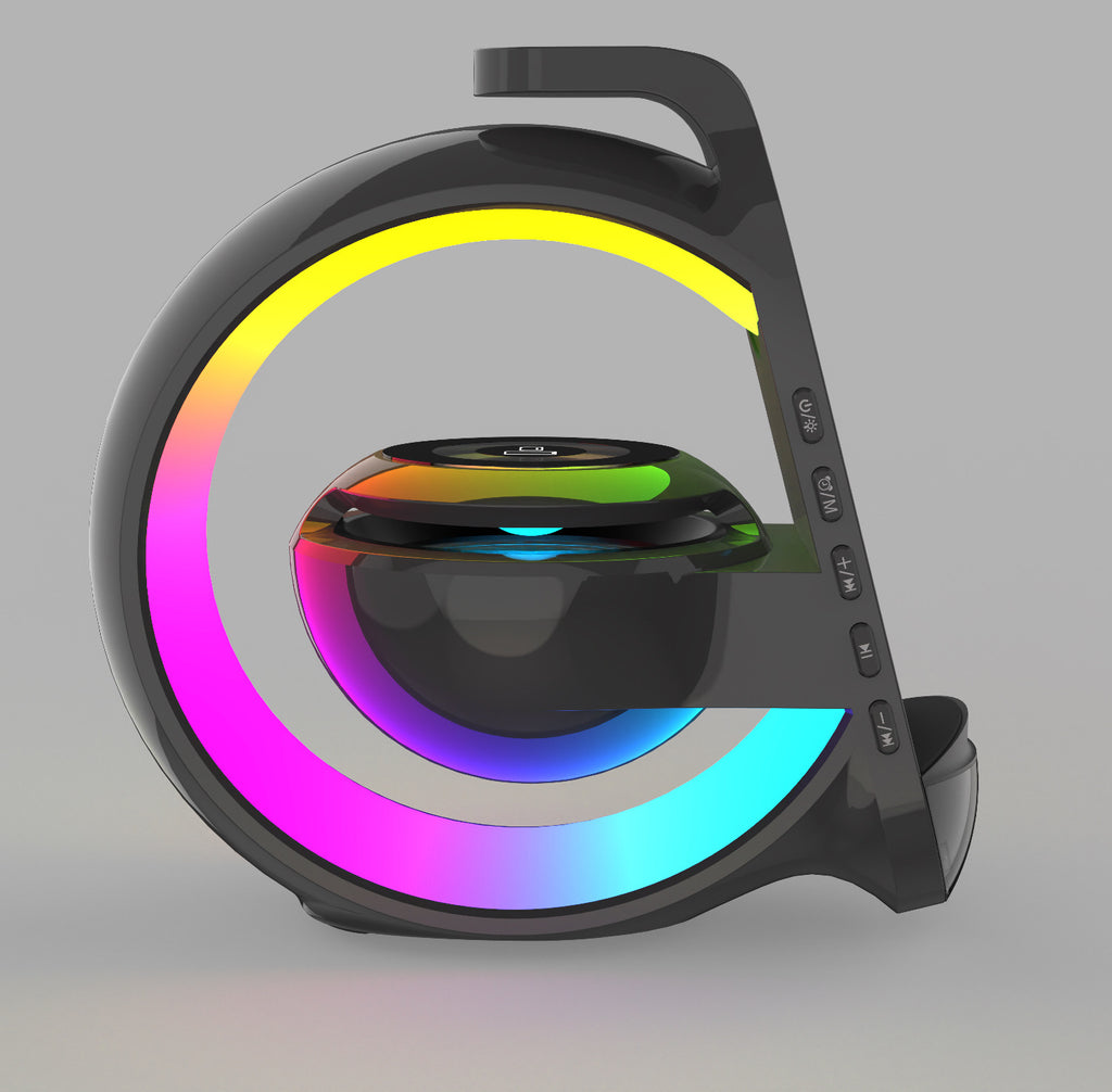 Six-in-One Bluetooth Speaker with Ambient Light and Charging