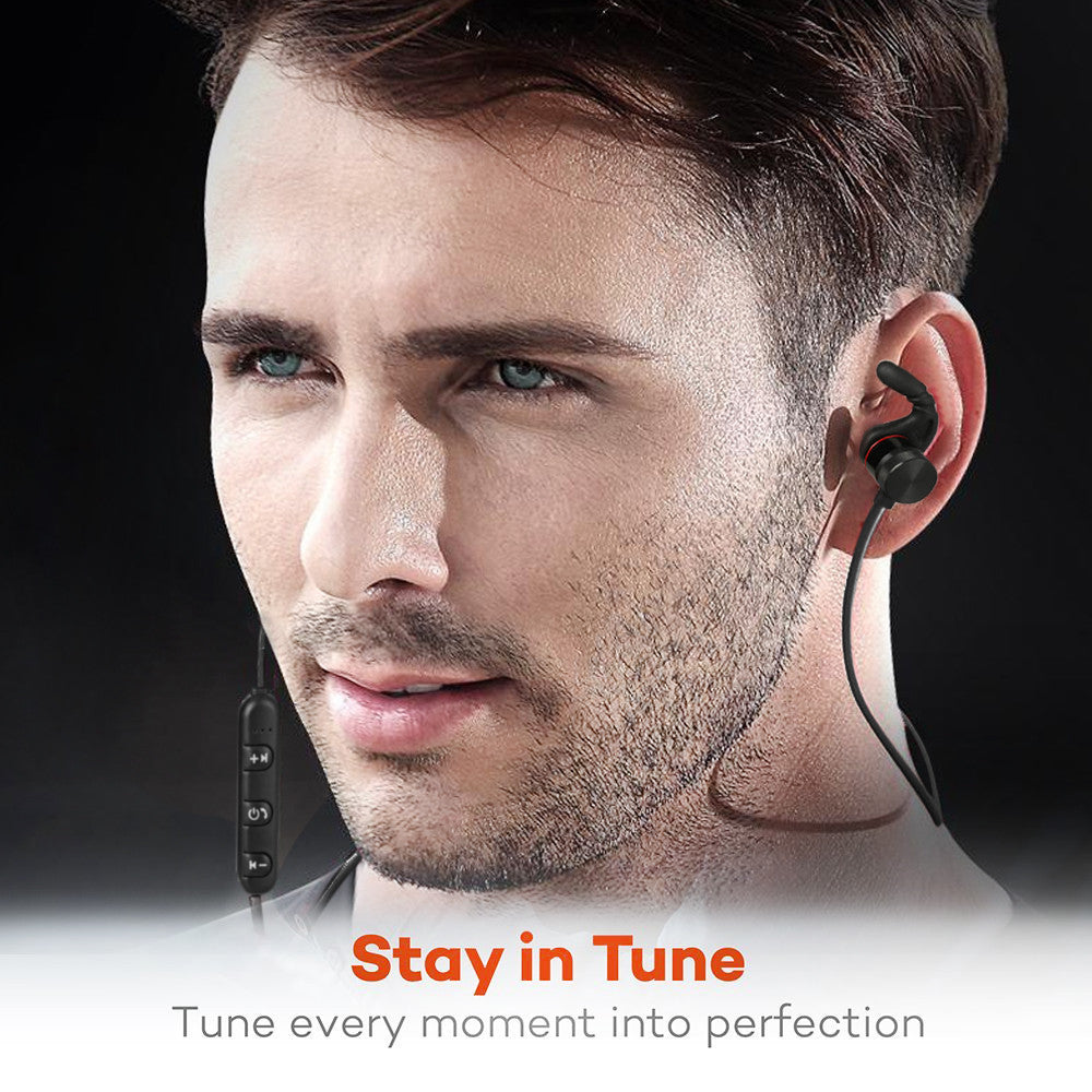 Magnetic In-Ear Bluetooth Earbuds with Hands-Free Mic