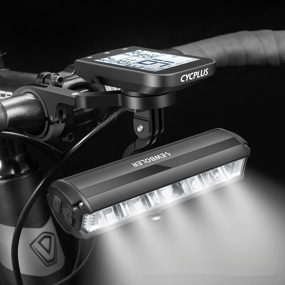 Rechargeable Bicycle Light with Adjustable Mount for Everyday Riding