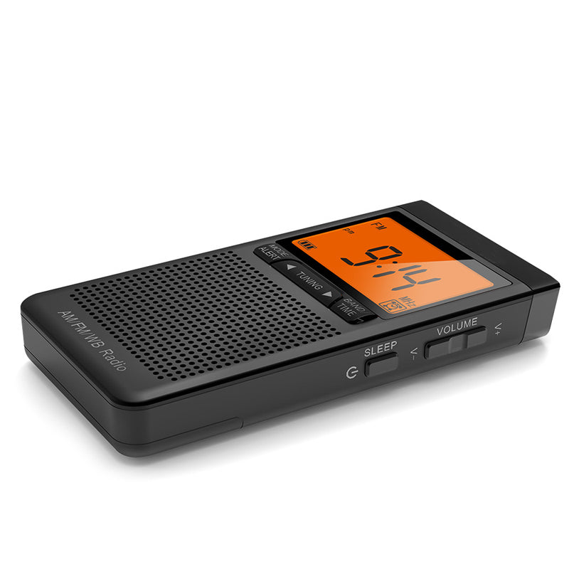 Compact AM/FM Auto-Tuning Pocket Radio
