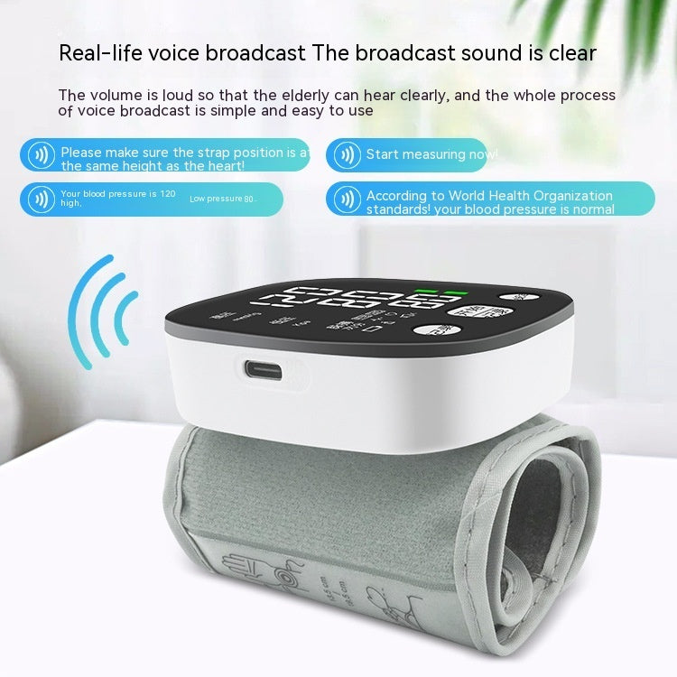 SmartCheck Wrist Electronic Blood Pressure Monitor