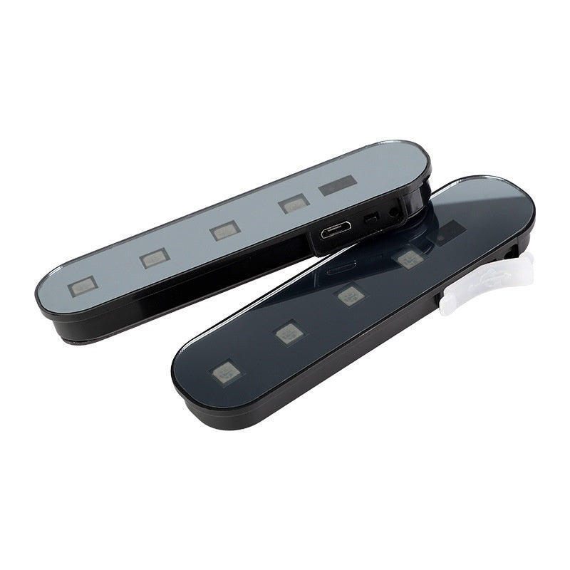 Magnetic Induction Car Door Courtesy Light with Colorful Glow