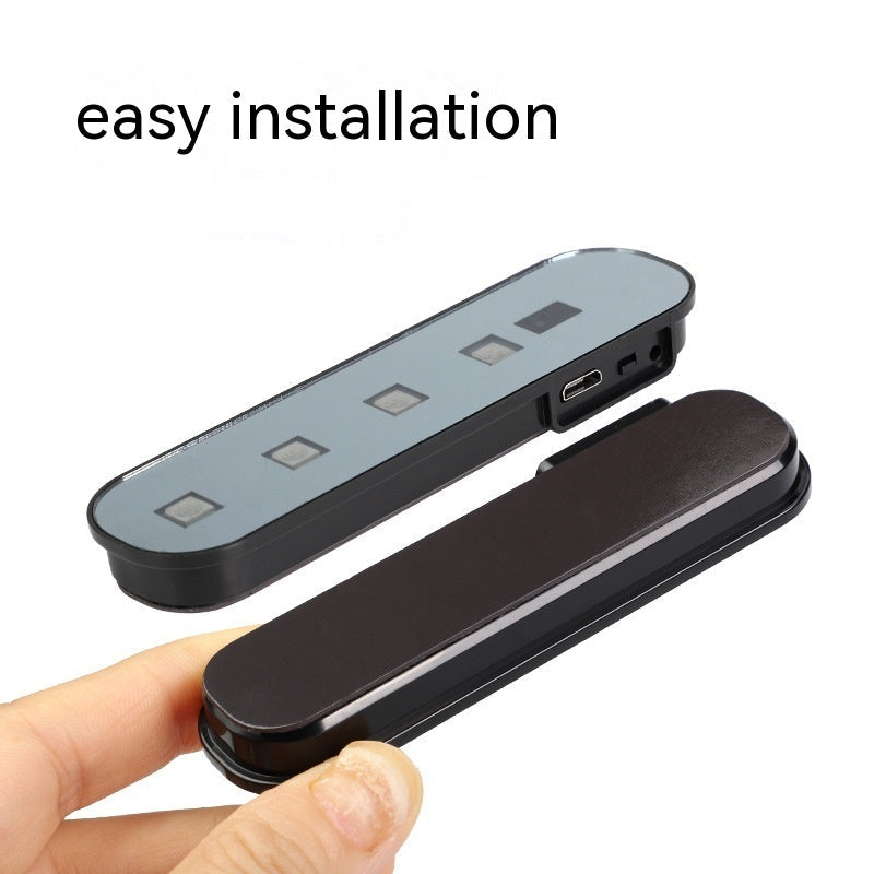 Magnetic Induction Car Door Courtesy Light with Colorful Glow