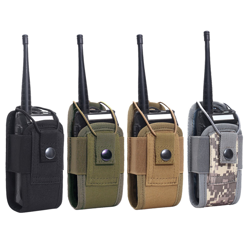 Rugged Outdoor Utility Pouch for Walkie-Talkies & Gear