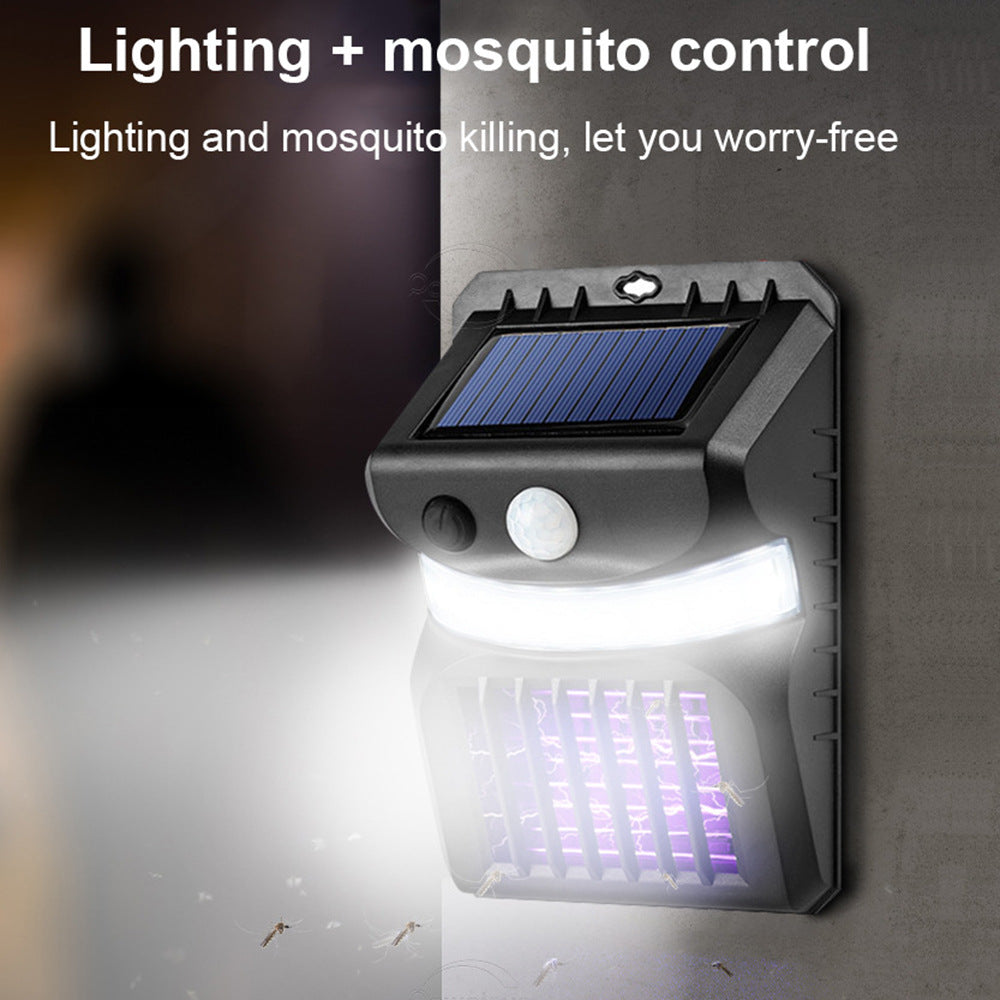 Solar LED Mosquito Lamp for Outdoor Courtyard and Emergency Use