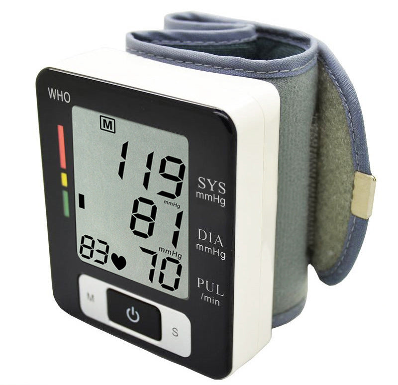 CompactEase Household Wrist Blood Pressure Monitor