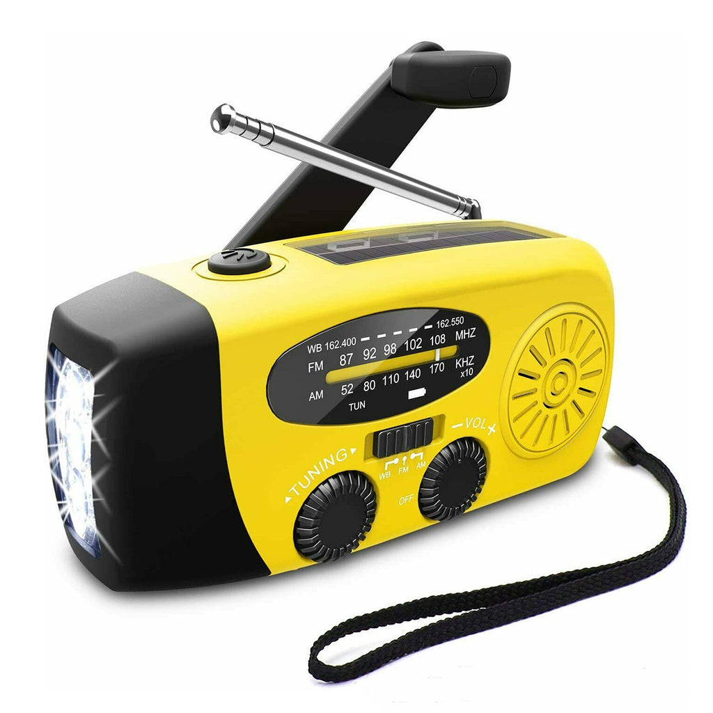 SafeGuard Portable Solar Emergency Radio – Disaster Prevention Power Generator