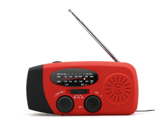 SafeGuard Portable Solar Emergency Radio – Disaster Prevention Power Generator