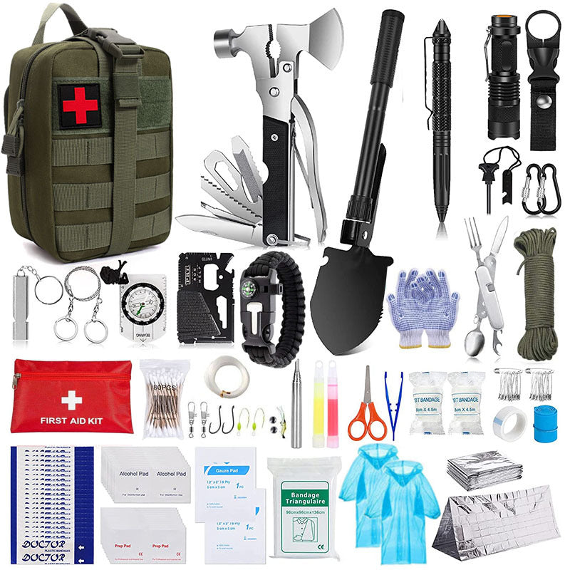 WildGuard Canvas First Aid Kit – Outdoor Wilderness Survival Emergency Pack