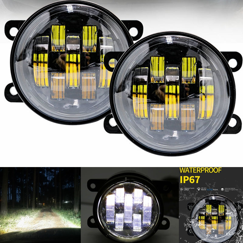 Dual-Color LED Fog Light for LADA Front Driving Visibility