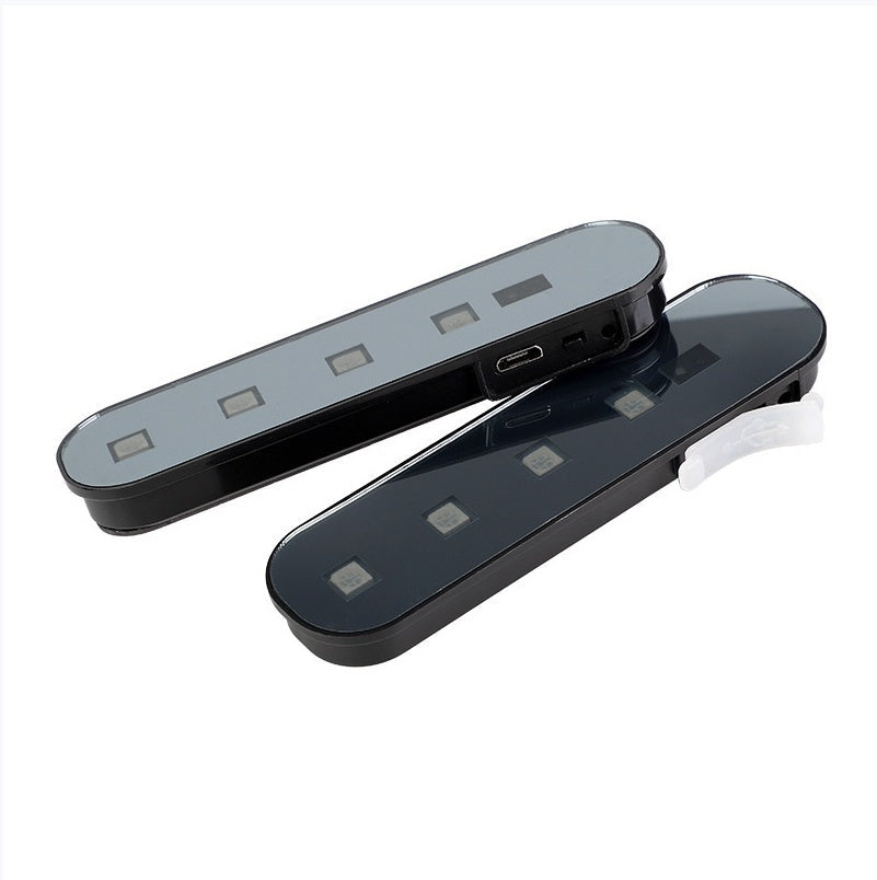 Magnetic Induction Car Door Courtesy Light with Colorful Glow