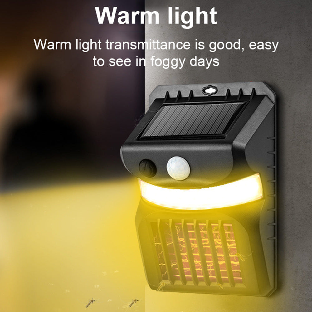 Solar LED Mosquito Lamp for Outdoor Courtyard and Emergency Use