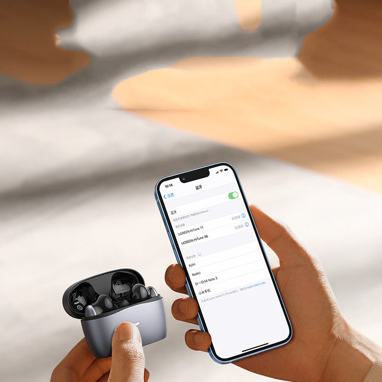 Active Noise Cancelling In-Ear Bluetooth Earphones