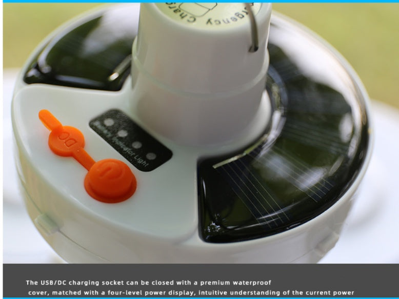 Solar LED Torch USB Rechargeable Night Light Outdoor Camping Lamp Emergency Lights Portable Searchlights