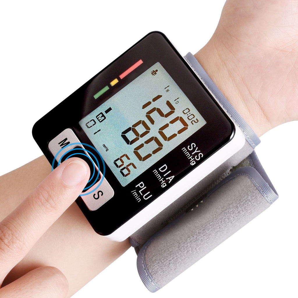CompactEase Household Wrist Blood Pressure Monitor