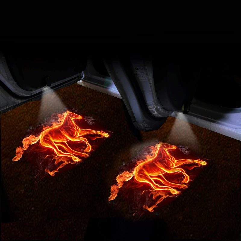 Decorative Car Projection Lamp for Interior and Door Lighting