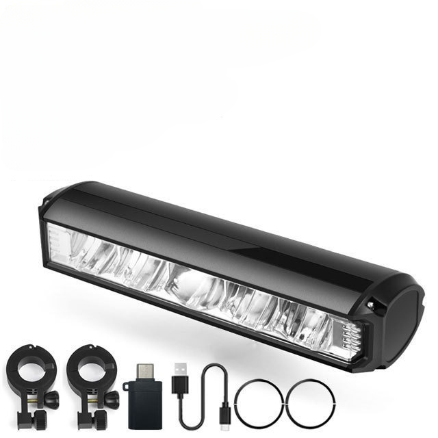 Rechargeable Bicycle Light with Adjustable Mount for Everyday Riding