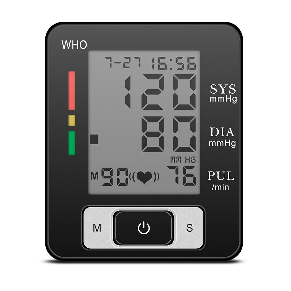 CompactEase Household Wrist Blood Pressure Monitor