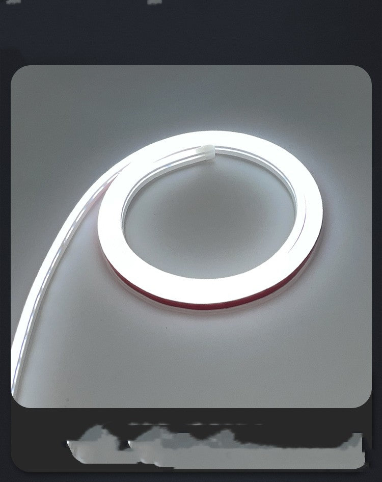 Dynamic White LED Daytime Light Strip for Car Front Decoration